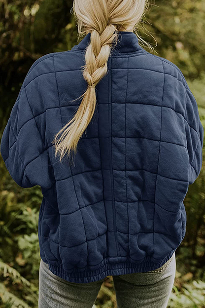 Casual Solid Pocket Zipper Mandarin Collar Outerwear(11 Colors)