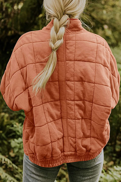 Casual Solid Pocket Zipper Mandarin Collar Outerwear(11 Colors)