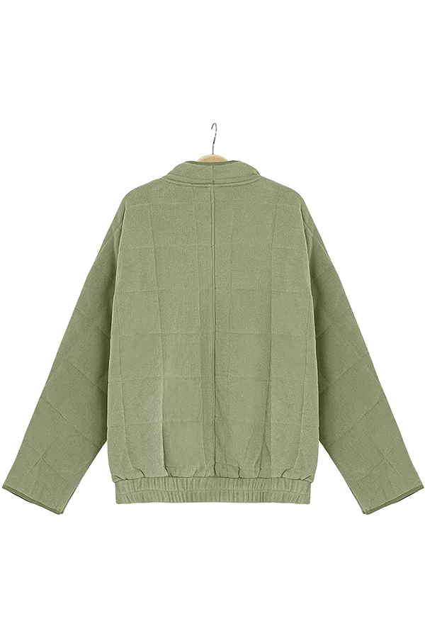 Casual Solid Pocket Zipper Mandarin Collar Outerwear(11 Colors)