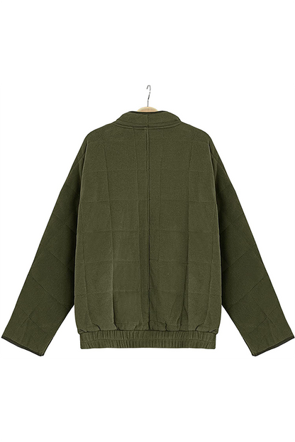 Casual Solid Pocket Zipper Mandarin Collar Outerwear(11 Colors)