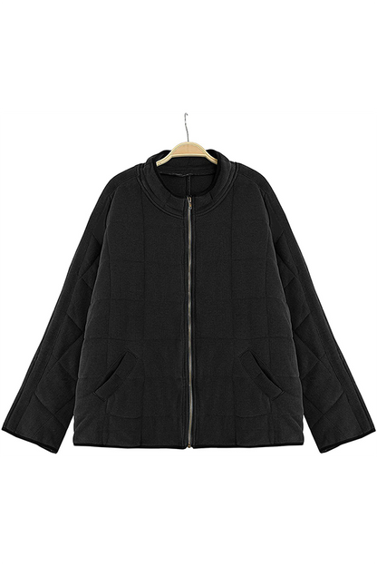 Casual Solid Pocket Zipper Mandarin Collar Outerwear(11 Colors)