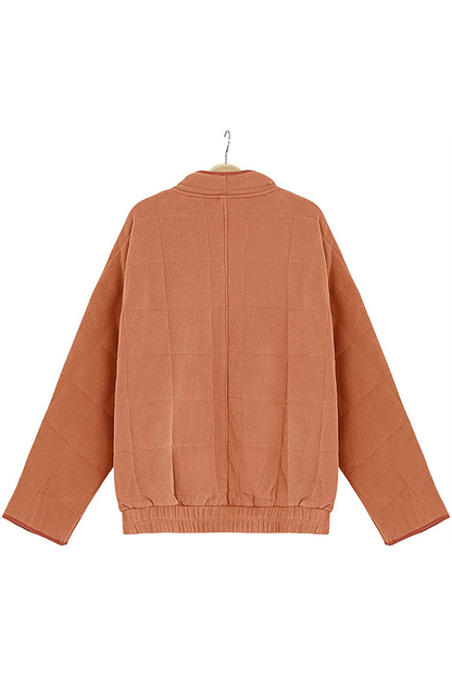 Casual Solid Pocket Zipper Mandarin Collar Outerwear(11 Colors)