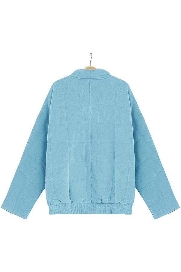 Casual Solid Pocket Zipper Mandarin Collar Outerwear(11 Colors)