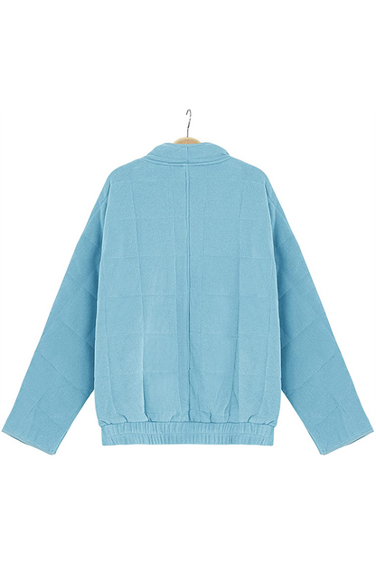 Casual Solid Pocket Zipper Mandarin Collar Outerwear(11 Colors)