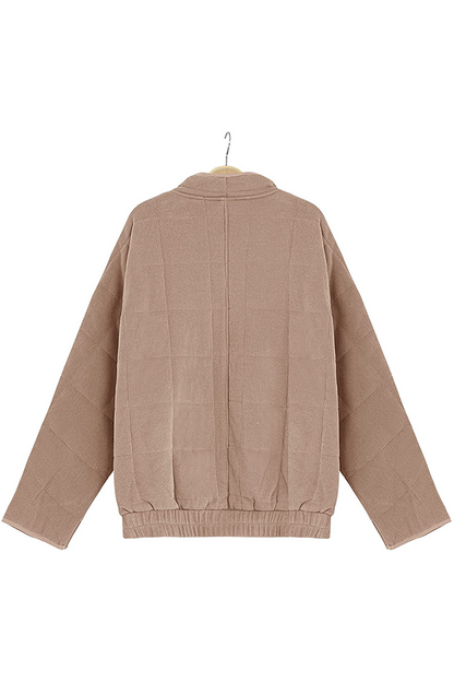 Casual Solid Pocket Zipper Mandarin Collar Outerwear(11 Colors)