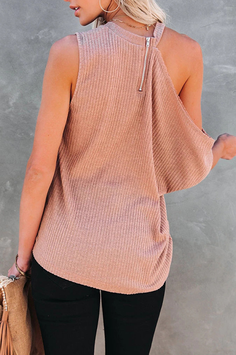 Fashion Casual Solid Patchwork O Neck T-Shirts