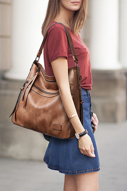 Casual Solid Split Joint Bags