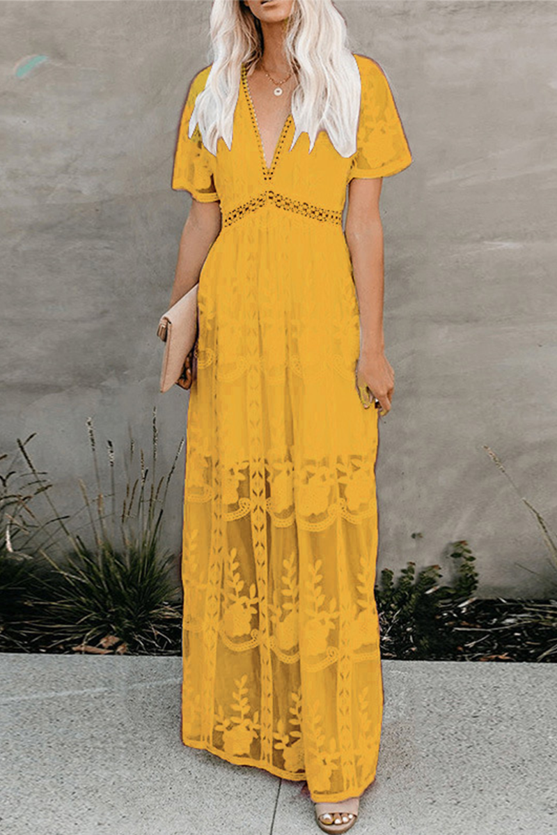 Fashion Solid Split Joint POLO collar Straight Dresses(5 colors)