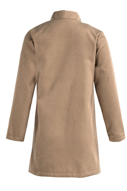 Fashion Casual Long Sleeve Regular Sleeve Solid Coats(6 Colors)