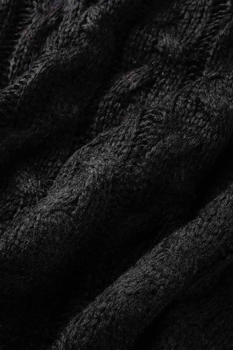 Fashion Street Solid Patchwork Hooded Collar Sweaters(16 Colors)