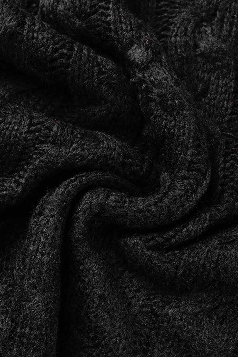 Fashion Street Solid Patchwork Hooded Collar Sweaters(16 Colors)