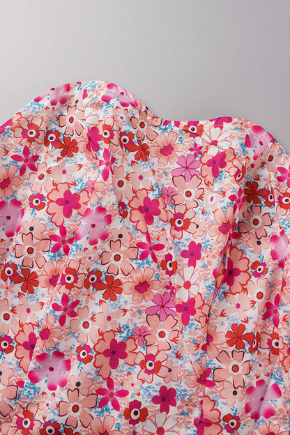 Sweet Elegant Print Printing Off the Shoulder Tops(8 Colors)