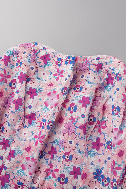 Sweet Elegant Print Printing Off the Shoulder Tops(8 Colors)