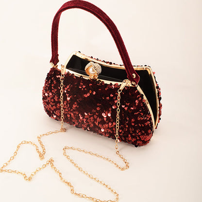 Formal Patchwork Sequins Bags(5 Colors)