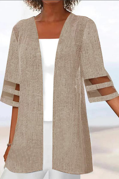 Casual Solid Outerwear(6 Colors)