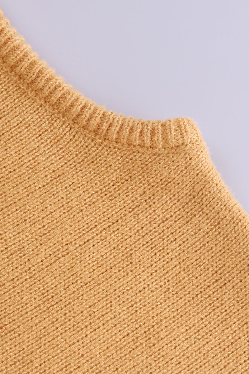 Work British Style Solid Patchwork Turtleneck Tops