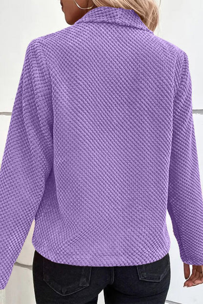 Casual Simplicity Solid Turndown Collar Outerwear(5 Colors)