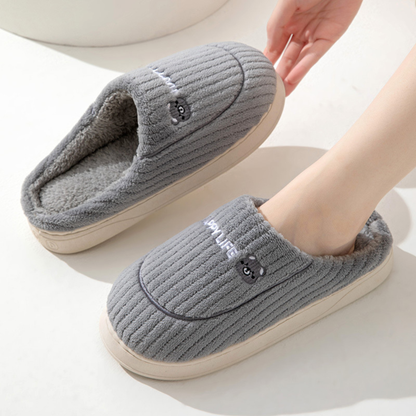 AmyVictoria™ - Comfy Fluffy Indoor Plush Non-Slip Slippers
