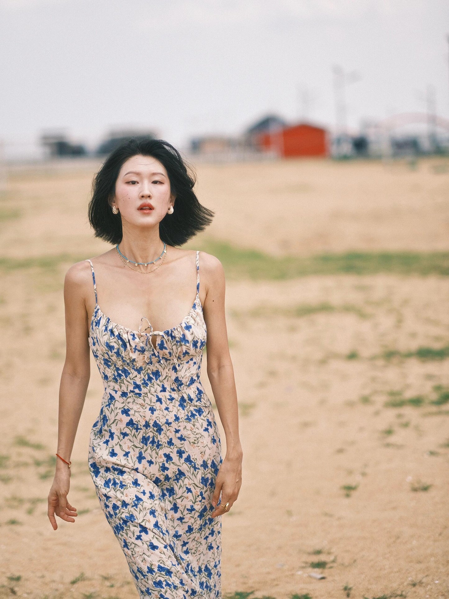 Floral Mermaid Maxi Dress