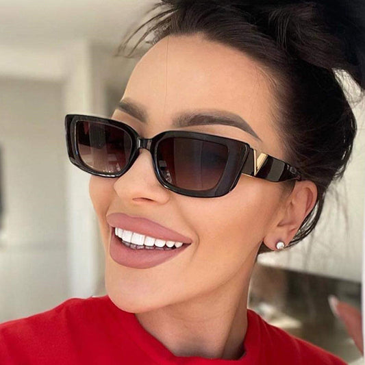 Casual Daily Solid Patchwork Sunglasses