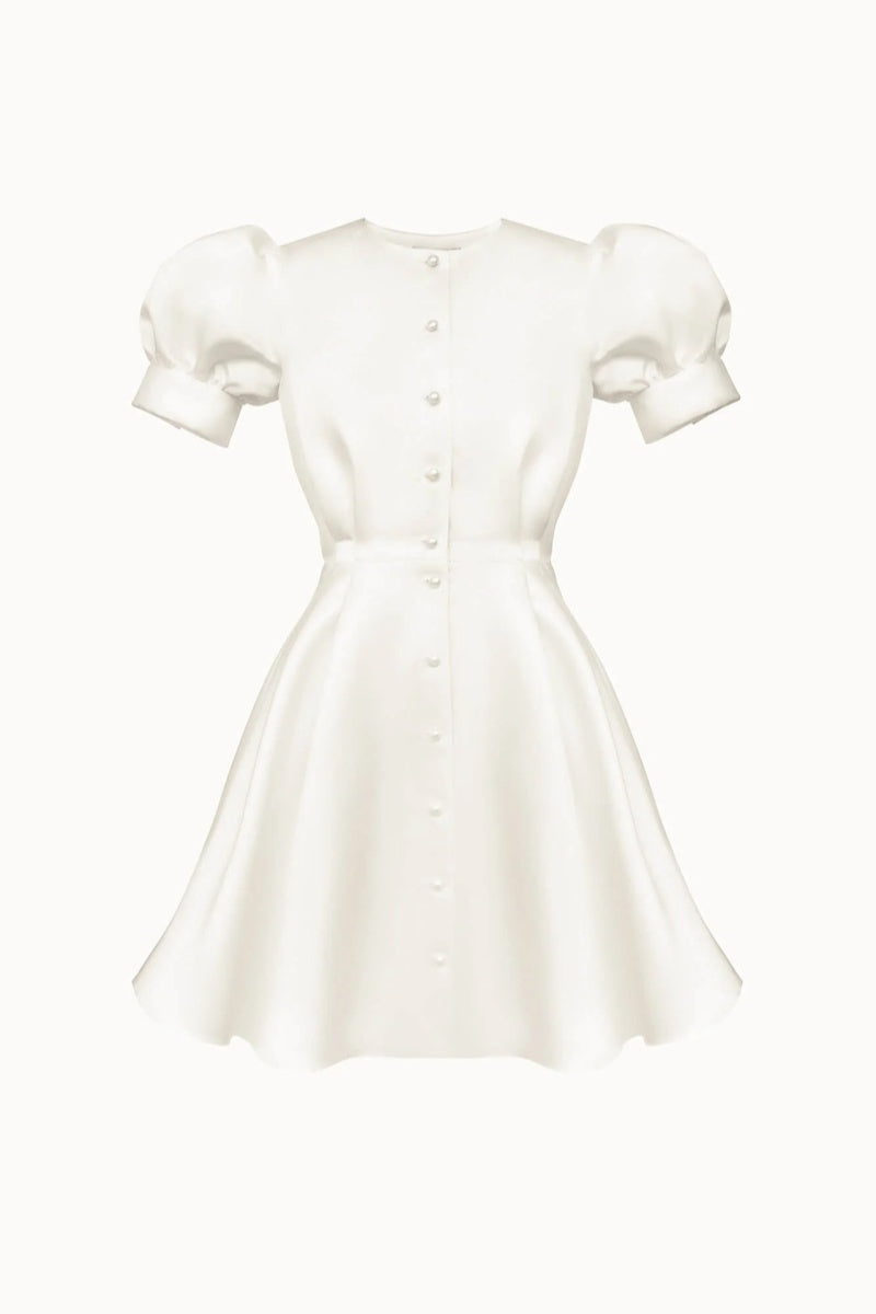 Casual Solid Patchwork O Neck Short Sleeve Dress(4 Colors)