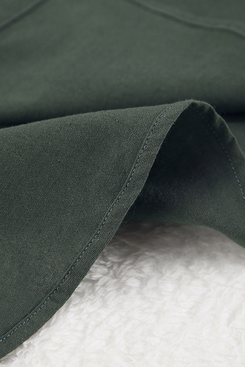 Casual Solid Draw String O Neck Sleeveless Three Pieces