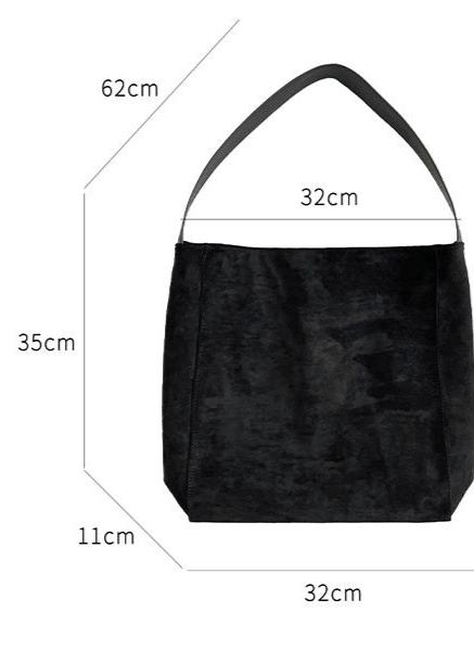 Minimalist-Chic Suede Tote