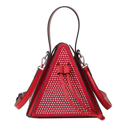 Casual Daily Patchwork Rivets Bags(5 Colors)
