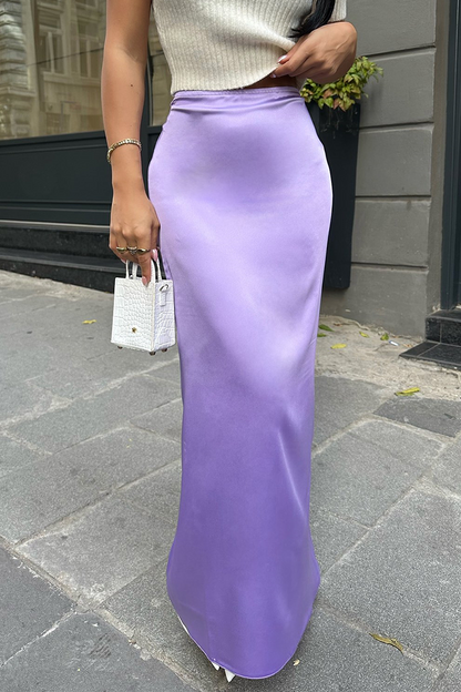 Elegant Irregular Regular High Waist Bottoms