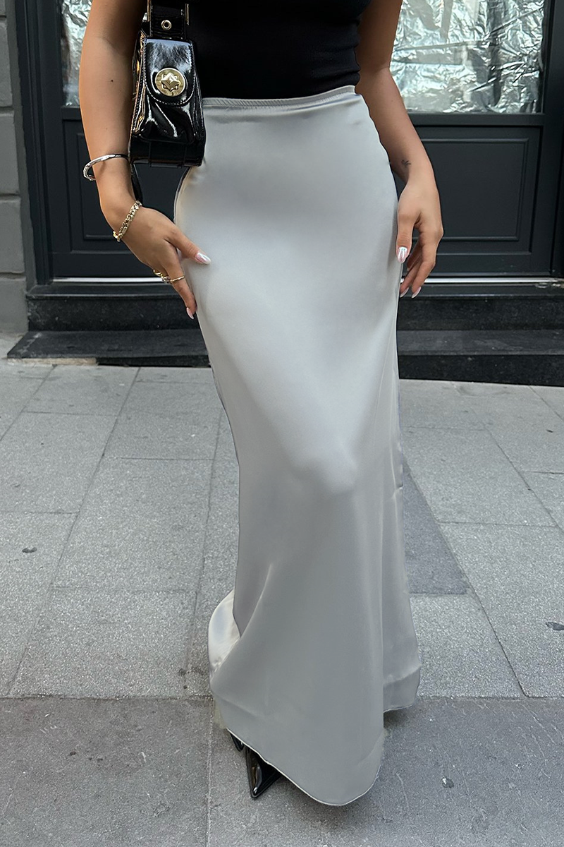 Elegant Irregular Regular High Waist Bottoms