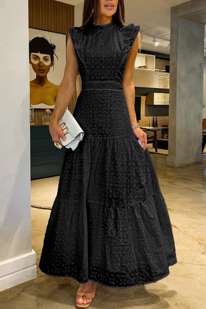 Casual Half A Turtleneck Long Dresses(3 Colors)