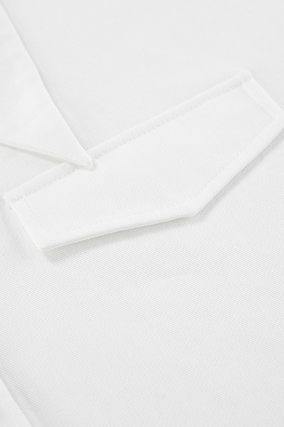 Casual Daily Buttons Turndown Collar Blouses