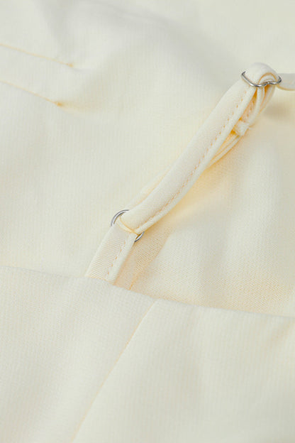 Sexy Backless Mesh V Neck Sling Dresses