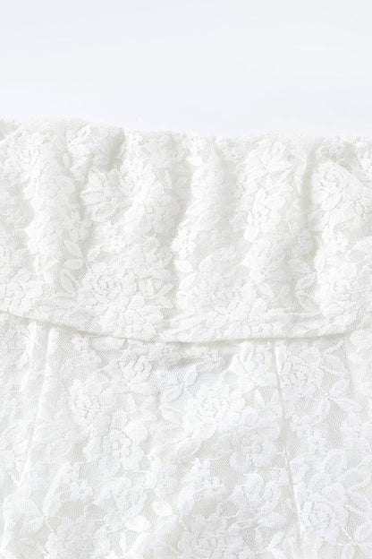 Sexy Lace Backless Fishtail Off Shoulder Long Dresses