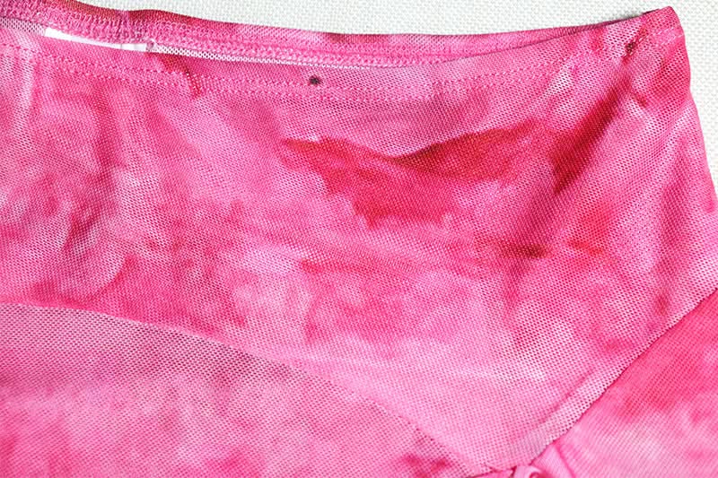 U neck bowknot ruffle mesh cami mini skirt set