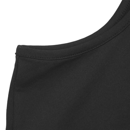 Long sleeve high neck hollow out cut out mini dress