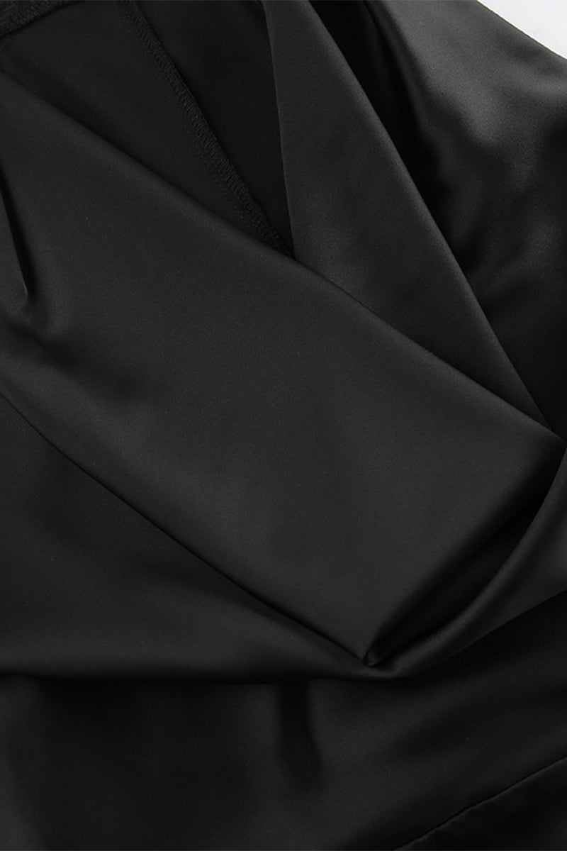 Sexy Lace Up Halter One Step Skirt Dresses