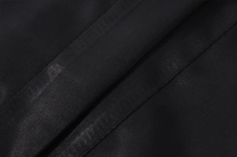 Beaded lace hem bowknot lace up top