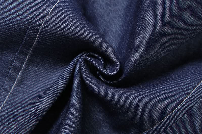 Lace up denim lace hem tube top