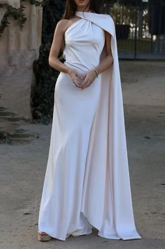 Sexy Irregular Halter Evening Dresses(4 Colors)