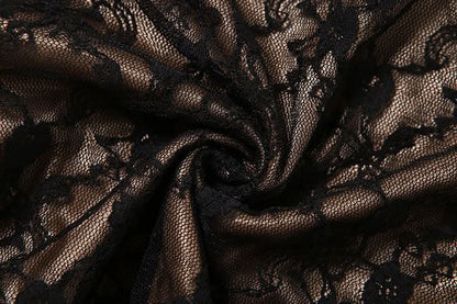 A line ruched ruffle mini skirt