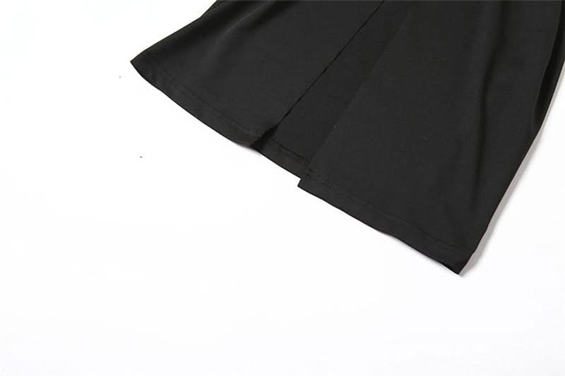 Hollow out solid tank cut out maxi dress