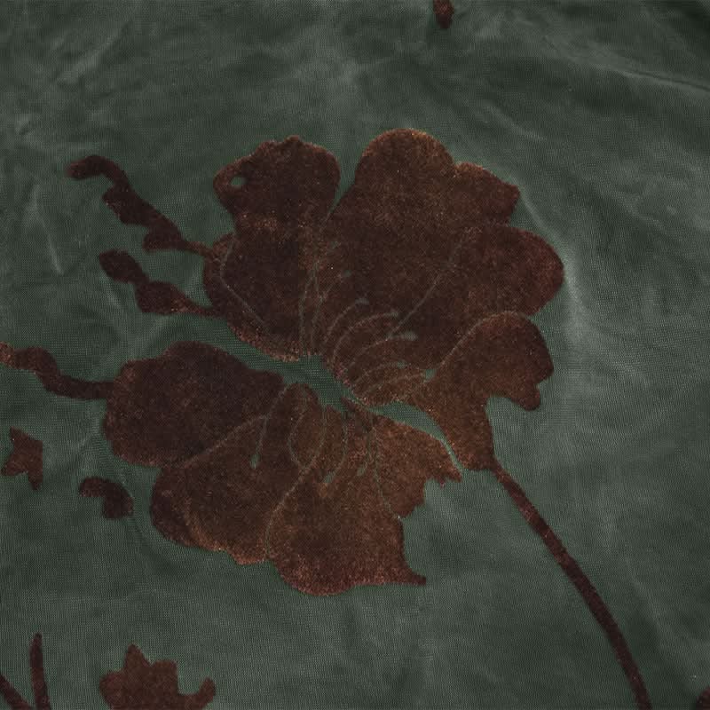 Long sleeve backless self tie slit maxi dress