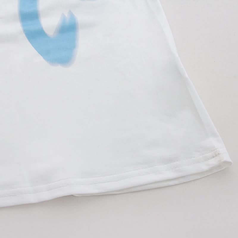 Long sleeve high neck graffiti print maxi dress