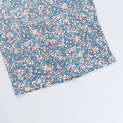 Flower print hollow out cami cut out maxi dress