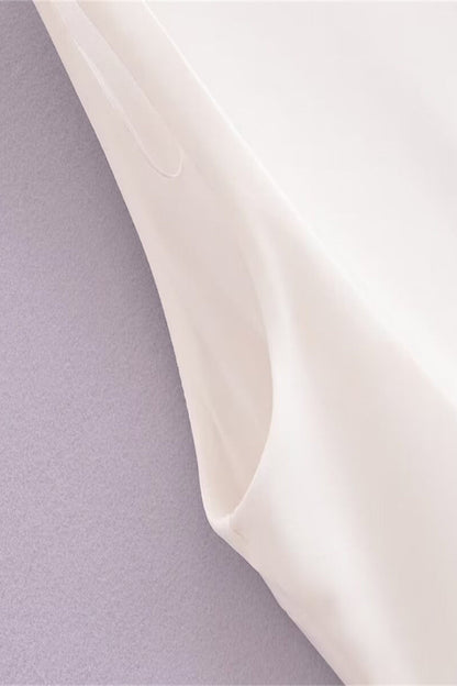 Sexy Ruched O Neck Sleeveless Dresses