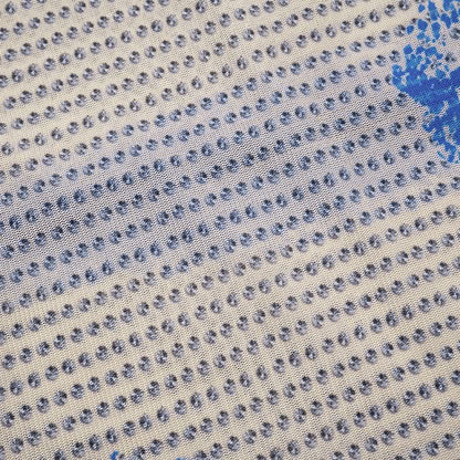 U neck contrast print cami maxi dress