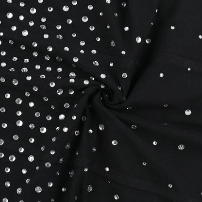 Beaded backless cami mini dress