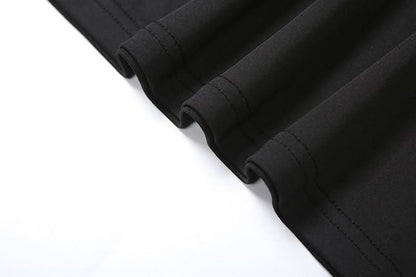 Halter snake applique backless self tie maxi dress