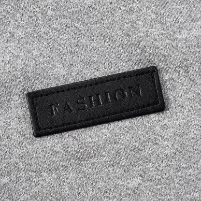 Crewneck short sleeve ruffle contrast midi skirt set